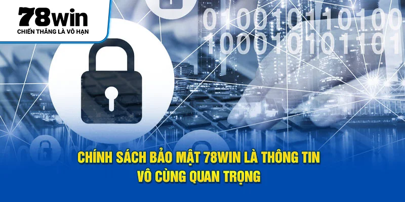 Chính sách bảo mật 78Win là thông tin vô cùng quan trọng 